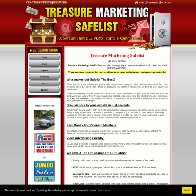 Treasure Marketing Safelist